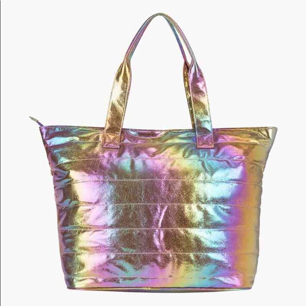 Three Cheers for Girls Rainbow Tote